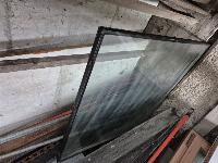 Okno ALU zeleno 215 cm x 99,5 cm