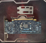 NIZKOPROFILNA grafična nVidia GTX1650 4GB GDDR5 MSI LP OC DVi &8211