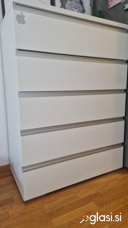 Omara, predalčnik Ikea bela barva zelo ohranjena prodam