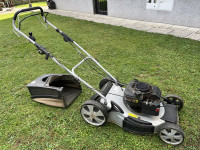 Prodam samohodno kosilnico s košaro (675-190cc ALKO), na bencin, 120
