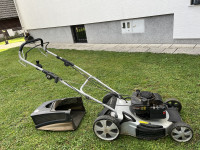 Prodam samohodno kosilnico s košaro (675-190cc ALKO), na bencin, 150