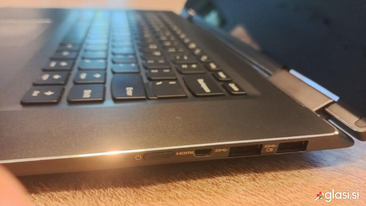 Prenosnik Lenovo Yoga 710, Intel i5, 8gb RAM, 256gb SSD, 15.6" znižano