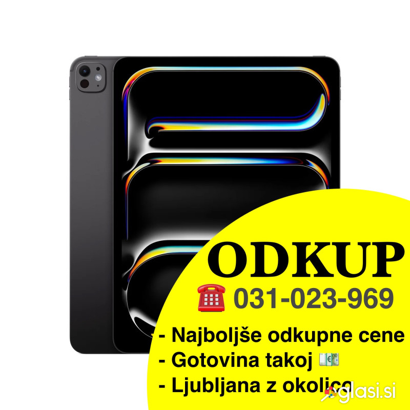 KUPIM - ODKUP Tablični računalnik, Apple iPad, Samsung Tab, MatePad