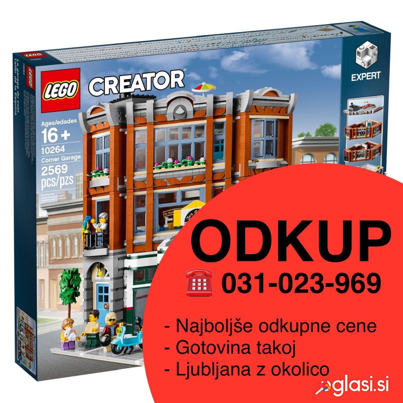 KUPIM - ODKUP Lego set, komplet (Technic, Icons, Star Wars, Marel)
