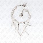 ŠČIPALKE ZA BRADAVIČKE Kink Clamps With Spikes 30 cm - kovina, nastavljiv pritis