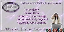 Prevajanje iz angleščine, hrvaščine in slovenščine