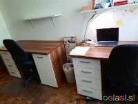 V 3-sobnem stanovanju na Viču oddamo 2-posteljno sobo.  Oprema: 2x postelja, 2x