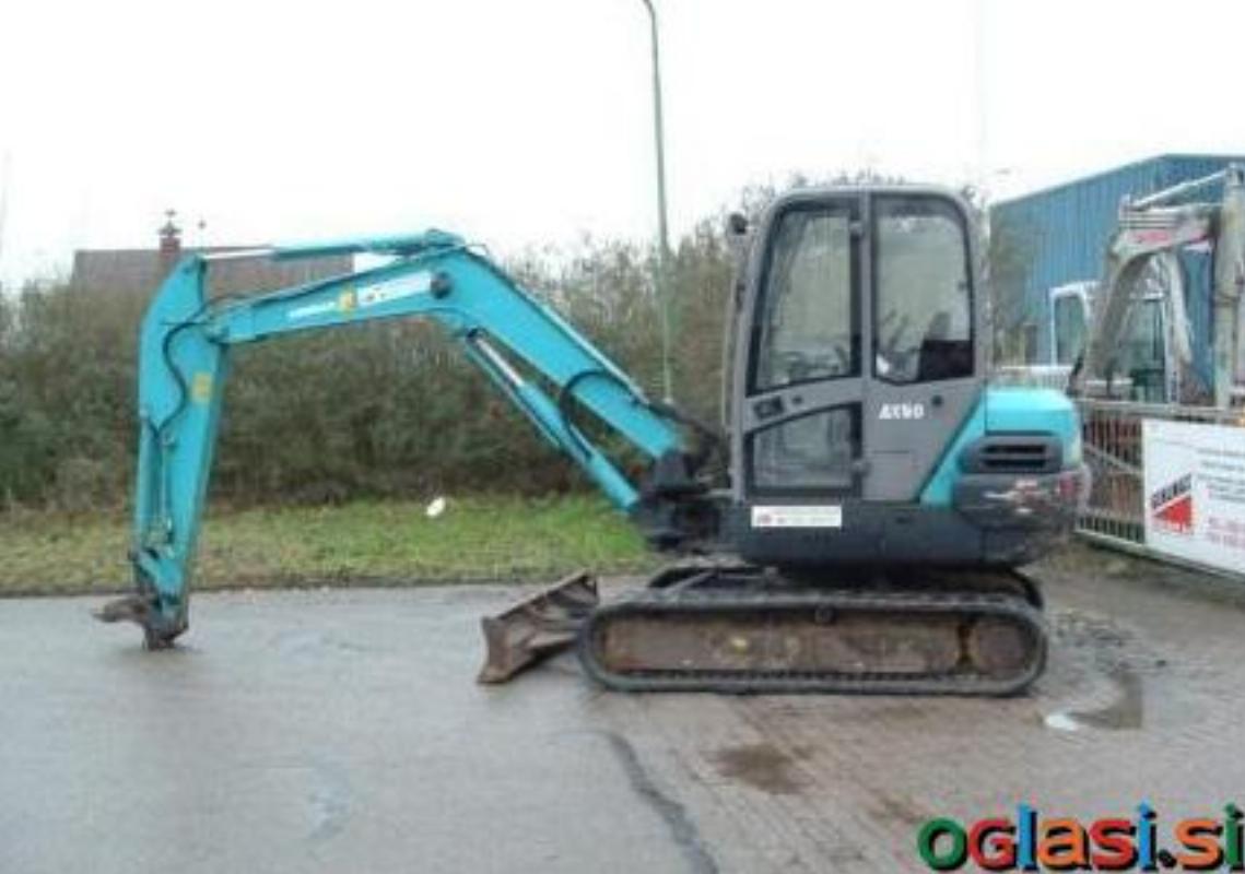 Mini bager na gumi gosenicah AIRMAN AX50 - 3