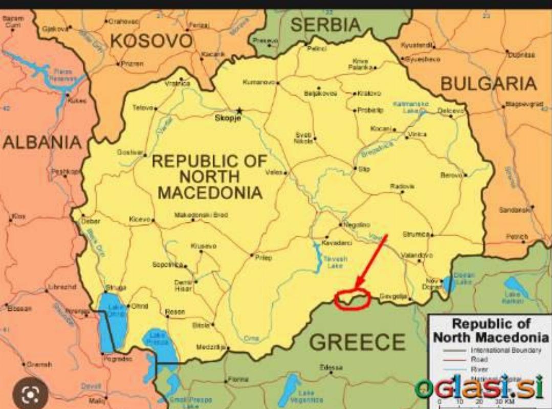 Prodamo parcele na KOŽUV PLANINI - Severna Makedonija na meji z Grčijo, primerne