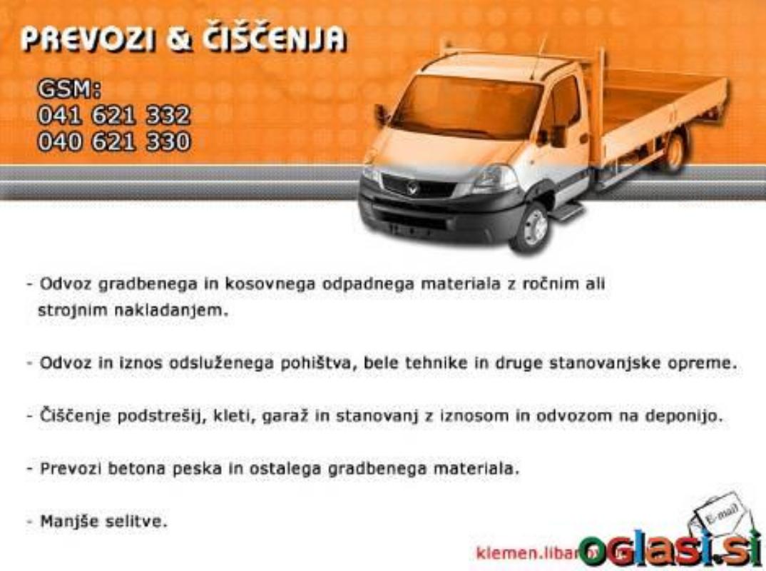 prevoz peska za malto,beton,nasip