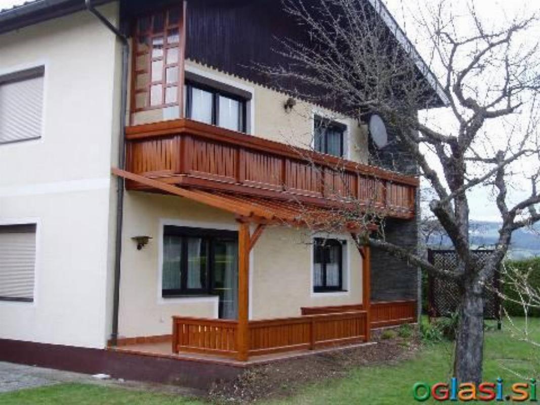 Balkonska ograja - Mizarstvo Rener