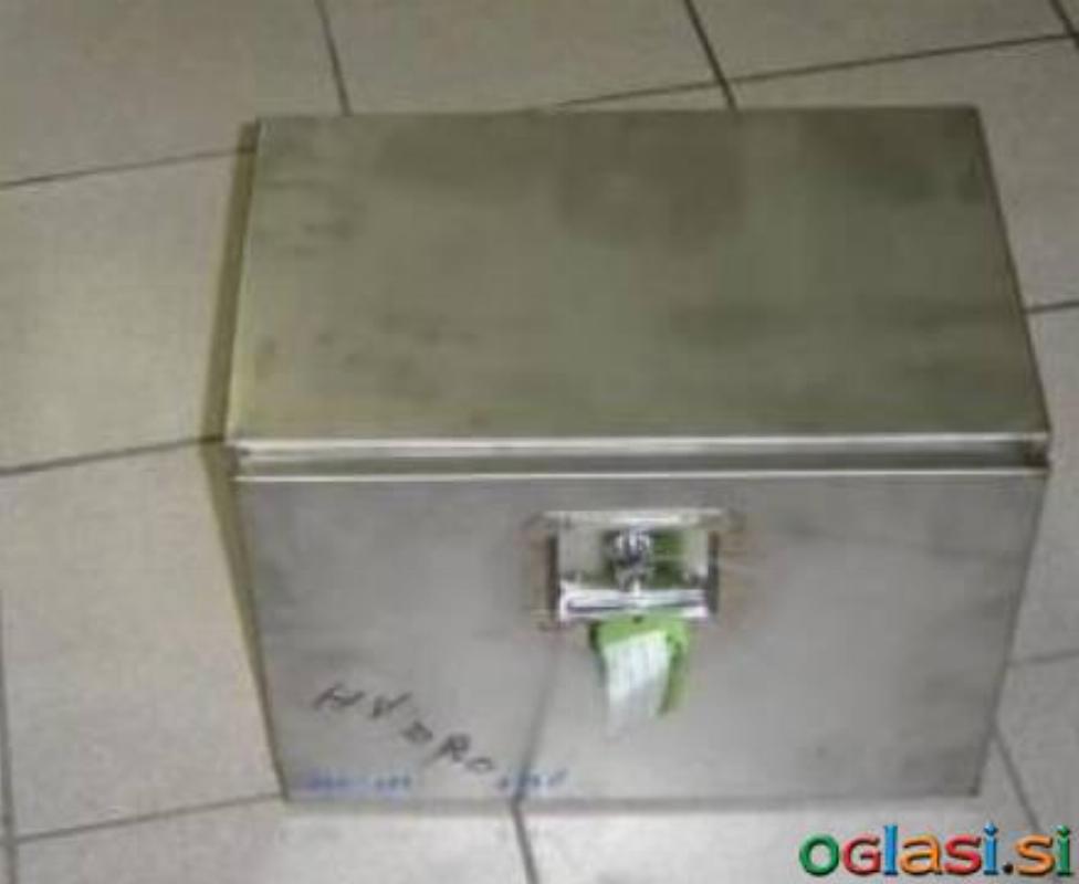 Kaseta za tovorna vozila, inox, 500 x 300 x 400 mm