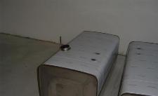 Rezervoar, za gorivo iz rostfrei, 600 l (150x61x72 cm)
