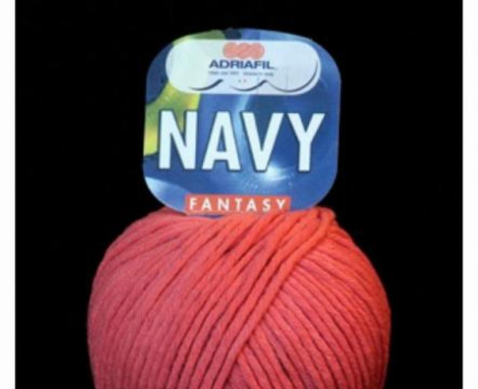 Preja, mešana-bombaž,akril, debelejša,Adriafil,Navy 50g