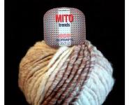 Preja, mešana - volna, akril, XL, Adriafil, Mito 50g