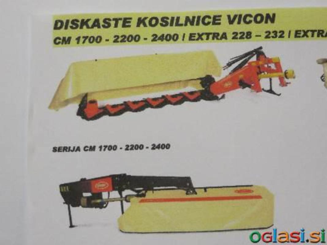 kosilnice Vicon
