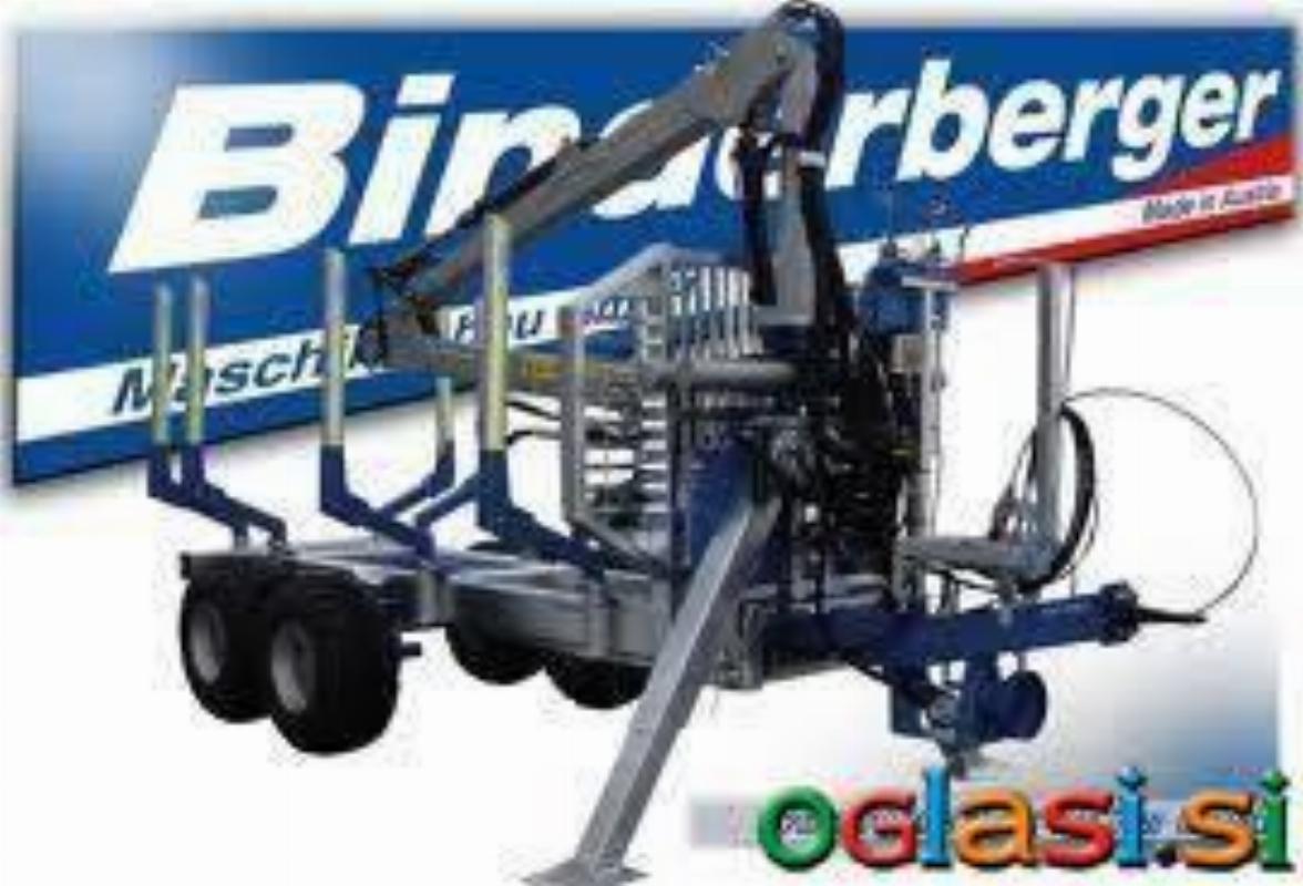 BINDERBERGER GOZDARSKA PRIKOLICA 5,7,8,9,11,14,16 TON