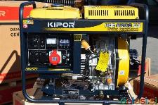 Bencinski generatorij KIPOR IG 1000, IG 2000S, IG 3000, KGE2500E, KGE6500E3