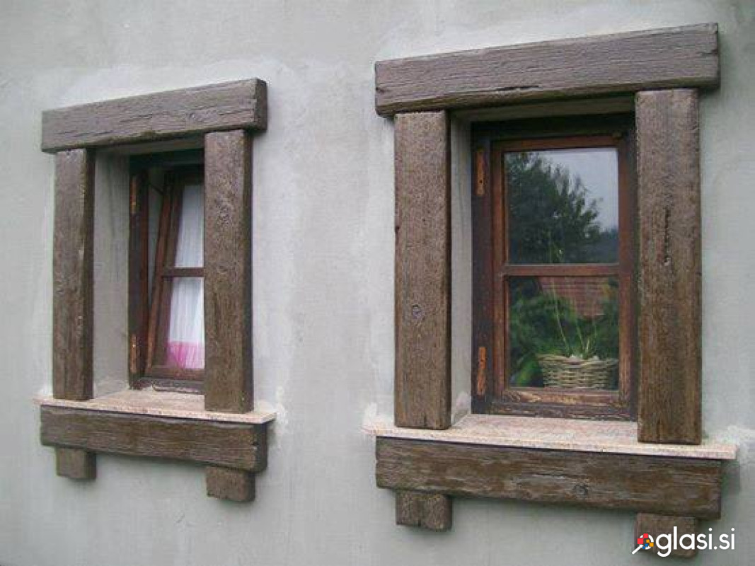 IMITACIJA LESENIH TRAMOV - za fasade