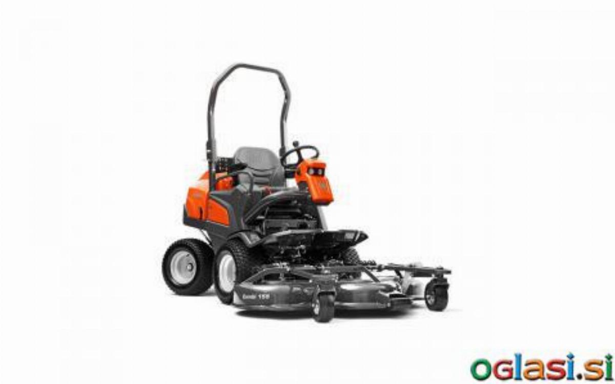 Komunalni Rider traktorska kosilnica Husqvarna P 520 D (Kosišče Combi 155x)