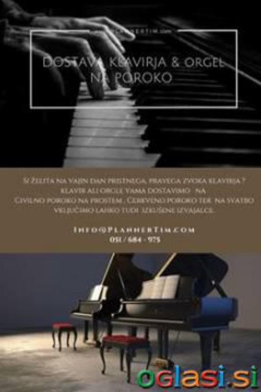 Dostava Klavirja, Orgel na poroko, Koncert